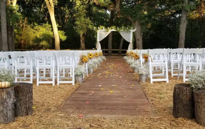outdoor wedding venue