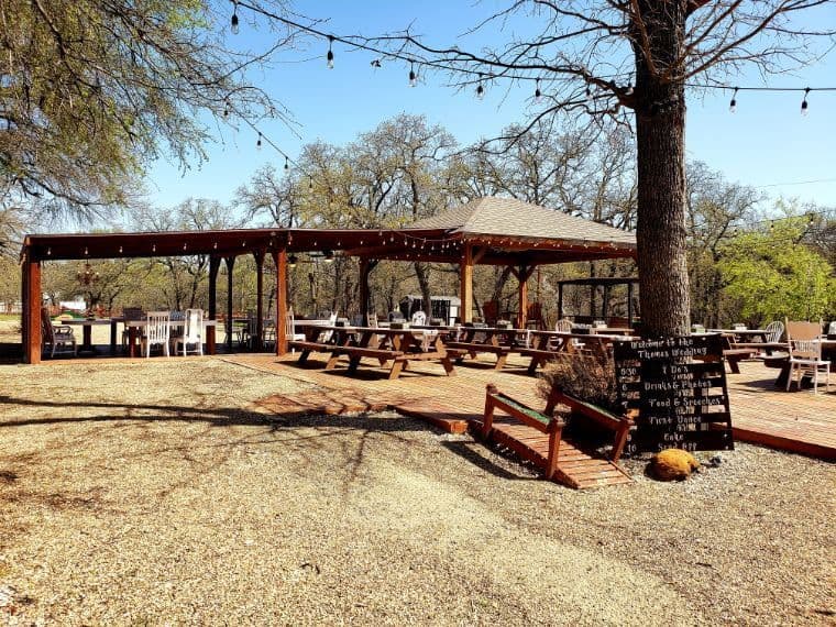 81 Outdoor Reception Area Fort Worth County Memories
