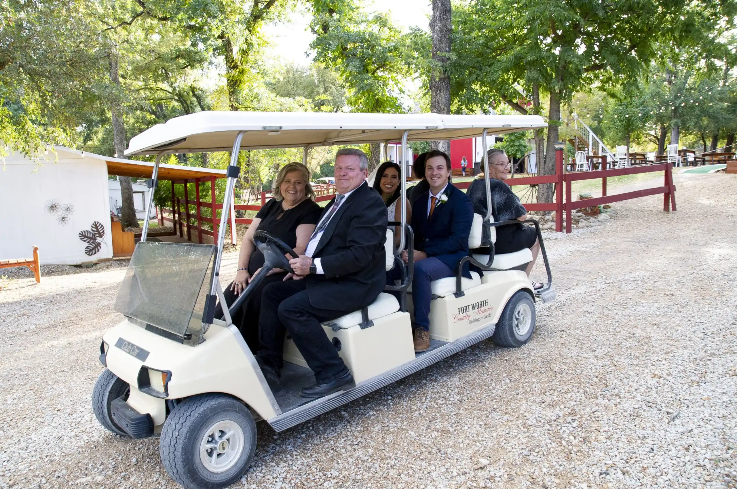 Go Cart Service for Wedding and Event Service at Fort Worth Country Memories Go Cart Service for Wedding and Event Service at Fort Worth Country Memories
